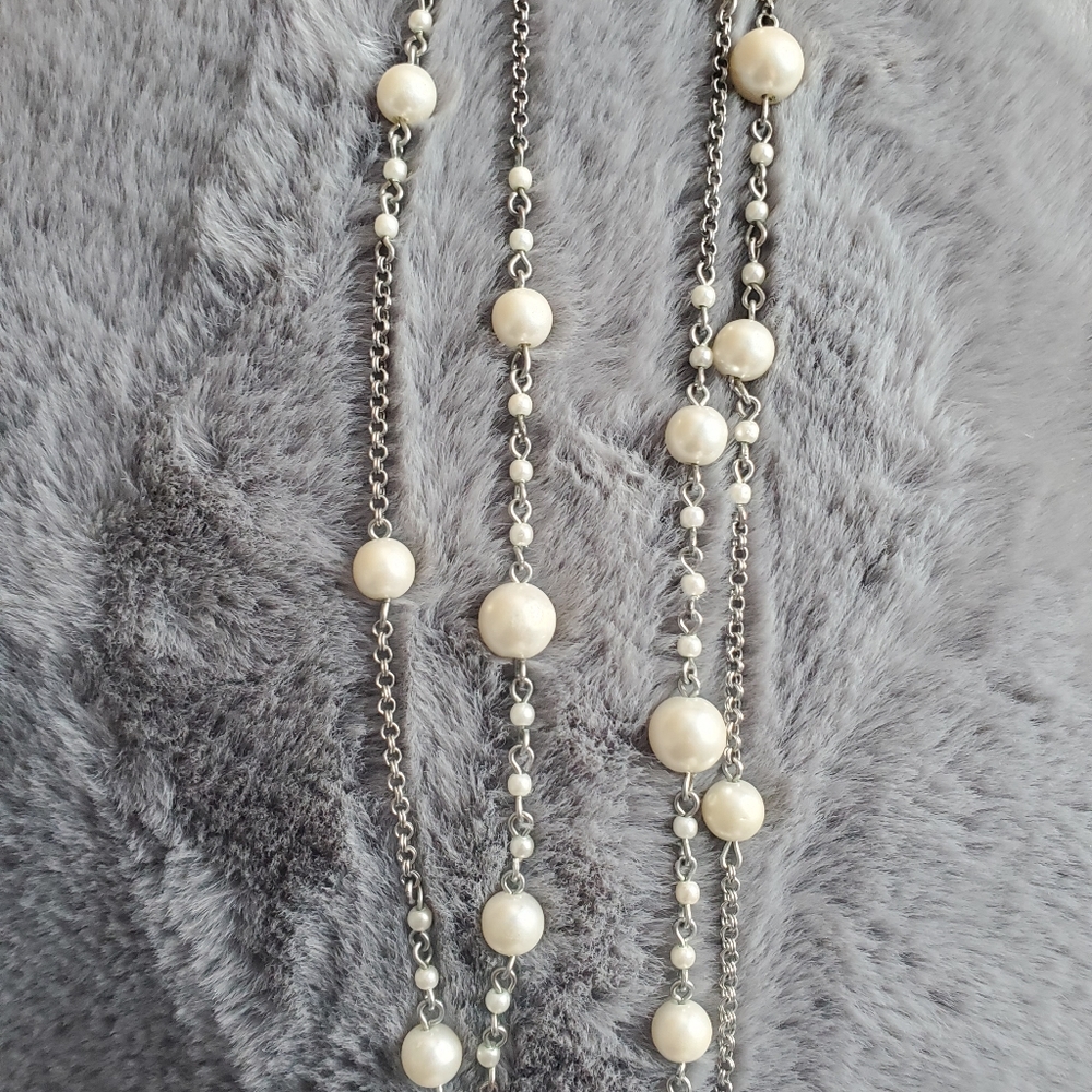 Faux Pearl Necklace